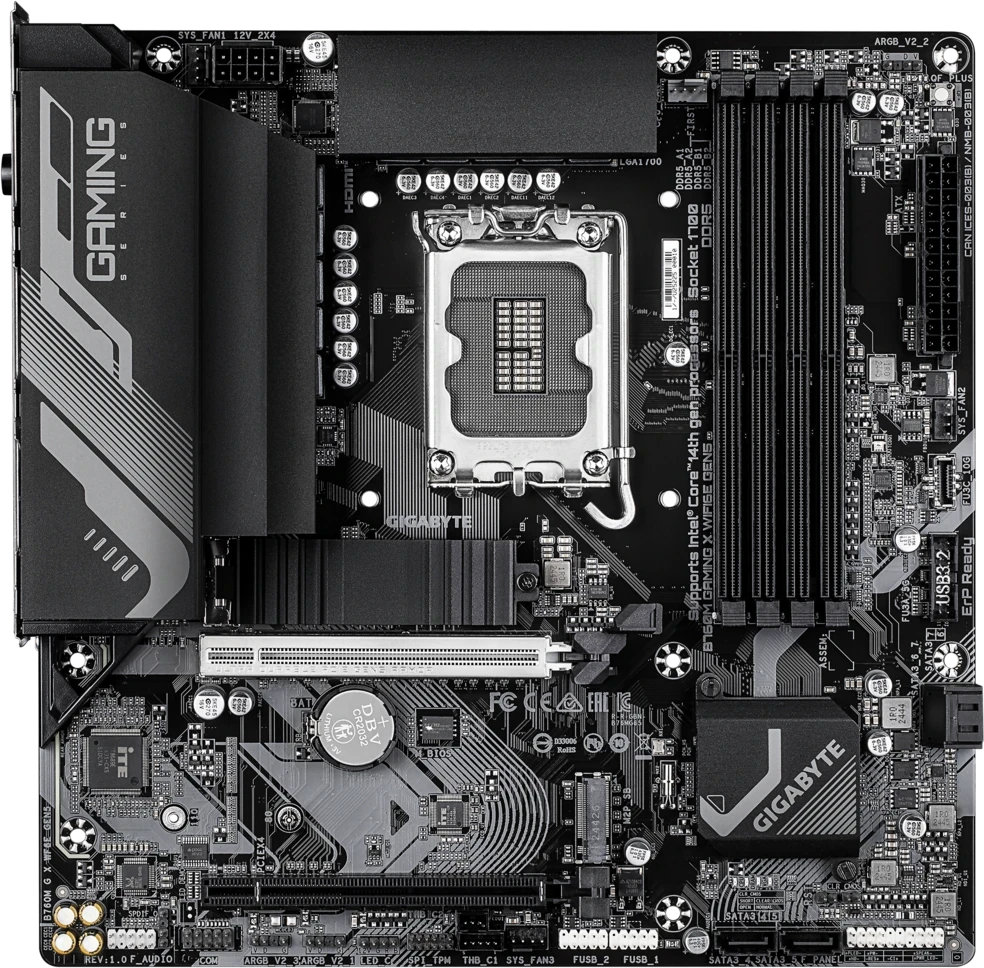 Gigabyte B760M GAMING X WIFI6E GEN5