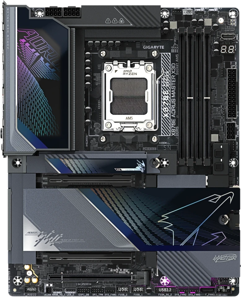 Gigabyte X870E AORUS MASTER X3D